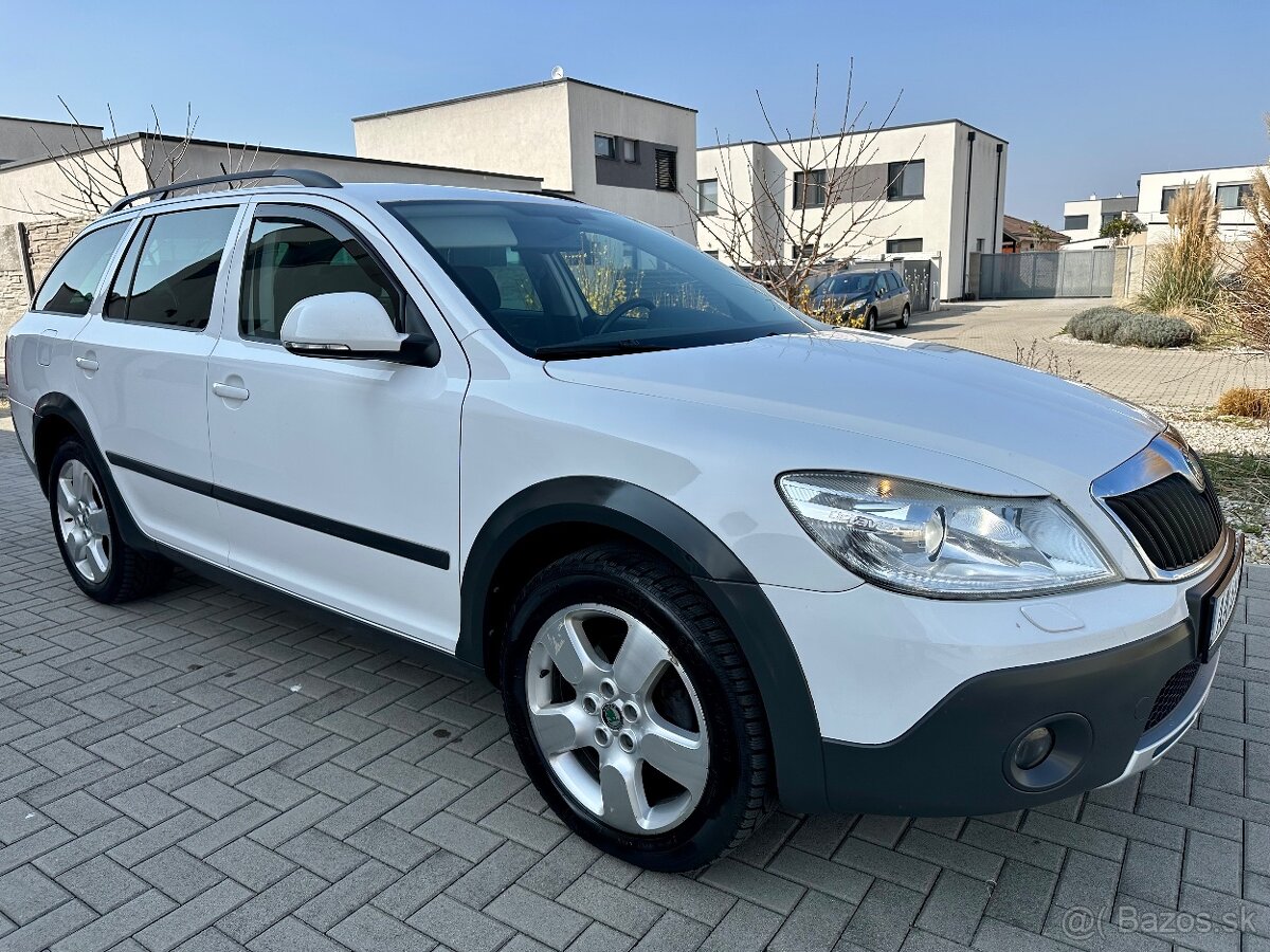 ŠKODA OCTAVIA SCOUT 4x4 2.0tdi DSG automat LEN 220 000KM