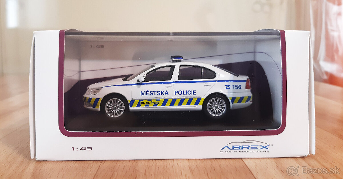 Abrex 1:43 Škoda Octavia II FL (2008) MP Praha 04