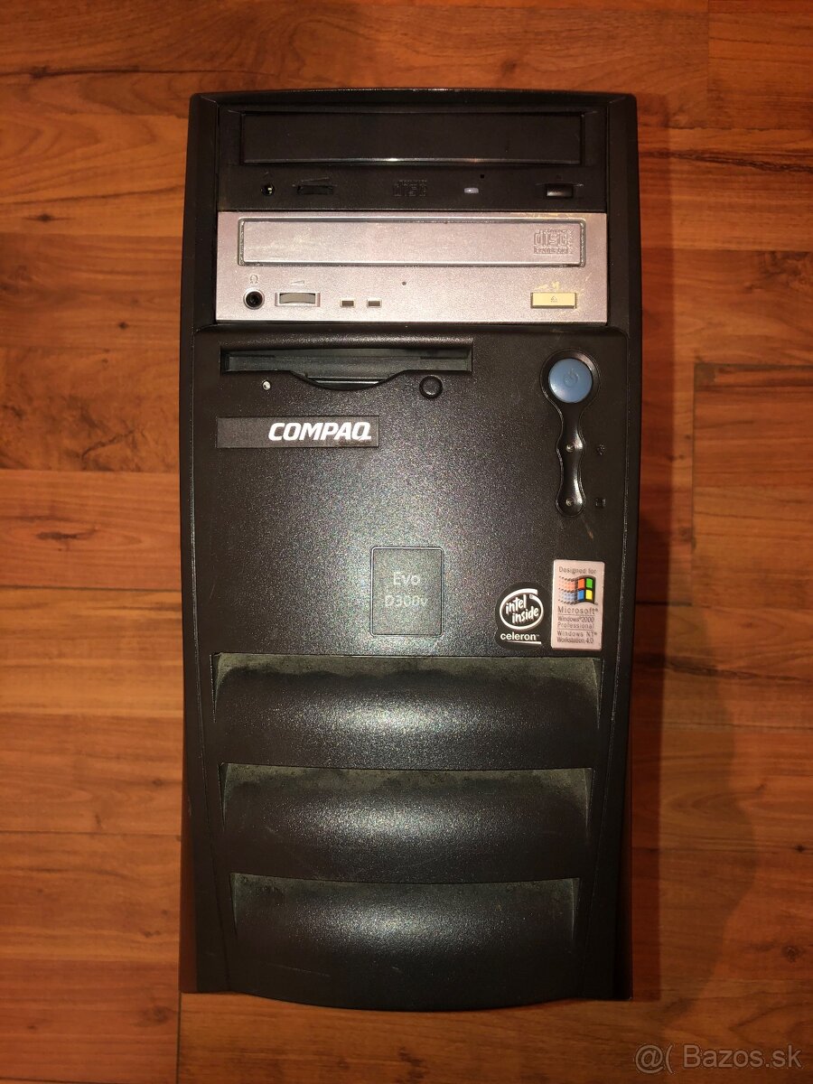 Darujem Compaq Evo D300v s windows 98 / 2000 Profesional