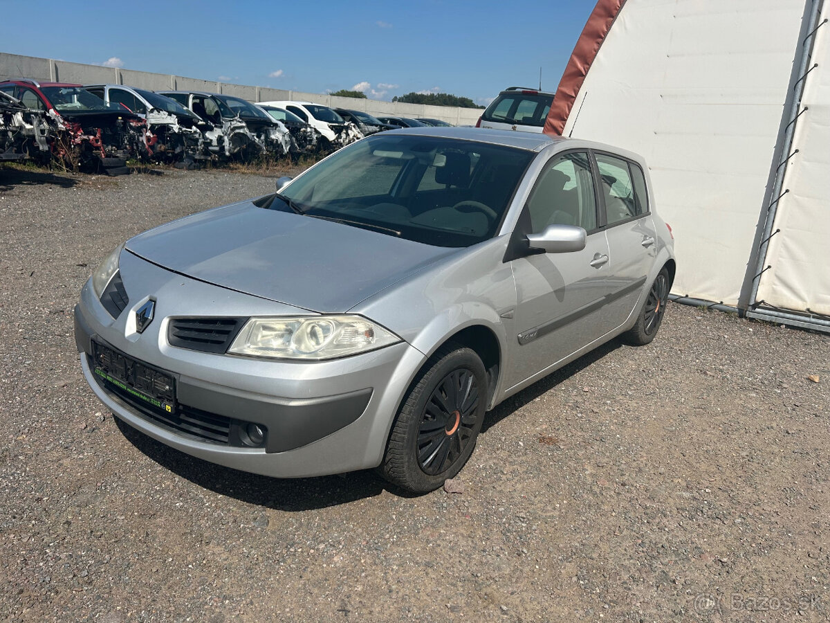 Renault Megane II 1,6 82KW K4M D 8 prodám díly