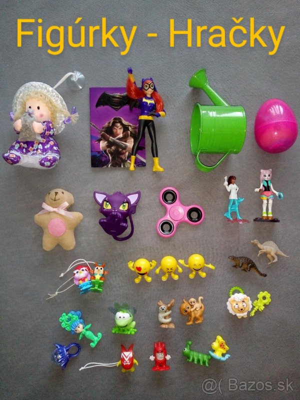 FIGÚRKY - HRAČKY - Spiner, Disney, Kinder, Monster High...