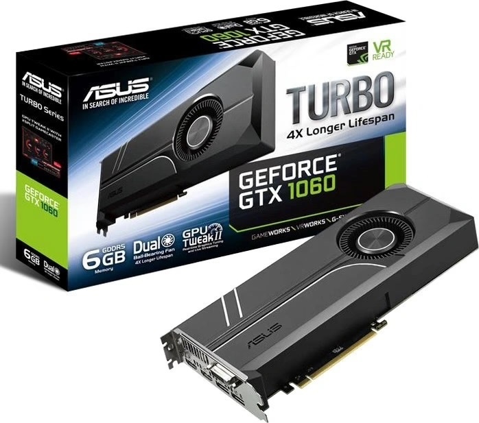 ASUS TURBO GeForce GTX1060 6GB