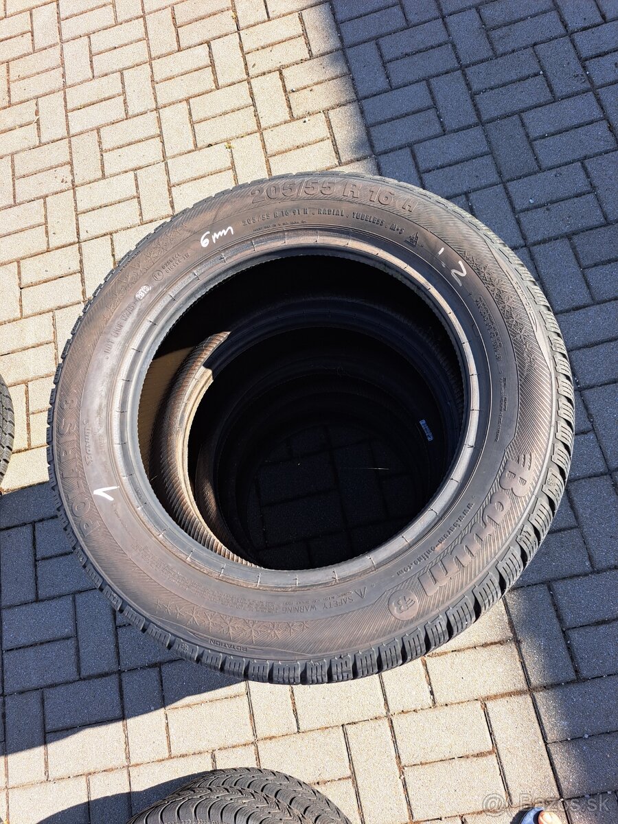 Barum Bravuris 3 205/55 R16 zimné pneumatiky