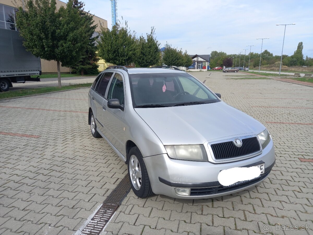 Predam škoda fabia combi 1.2.12v benzín kw 47 r.v 2003