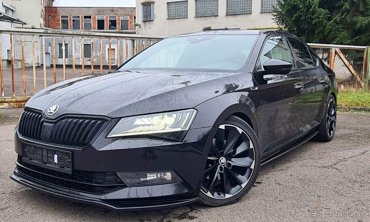 Podspoiler škoda Superb 3  predface