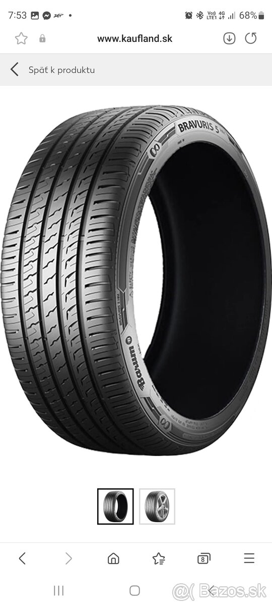 BARUM 255/40R19 100Y XL FR BRAVURIS