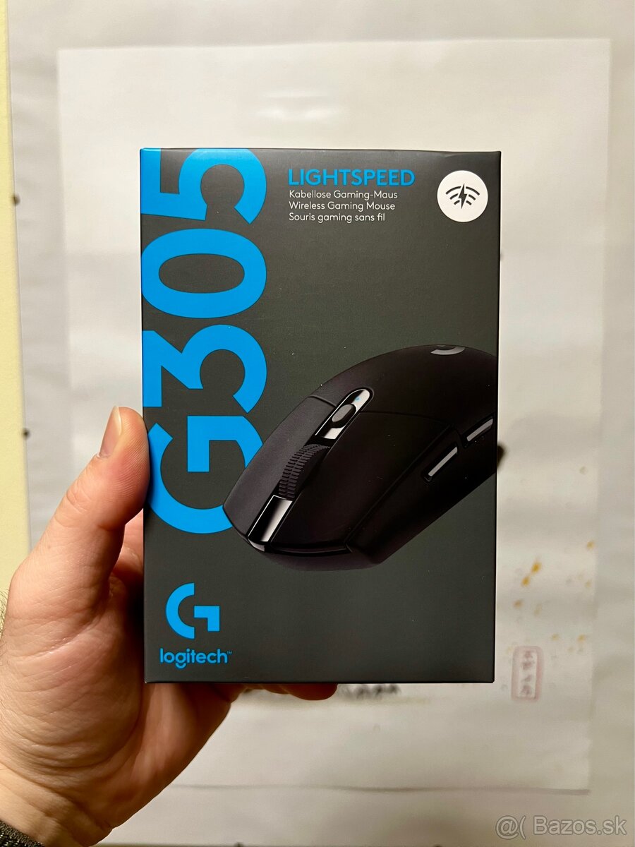 Logitech G305 Lightspeed. Nová nerozbalená