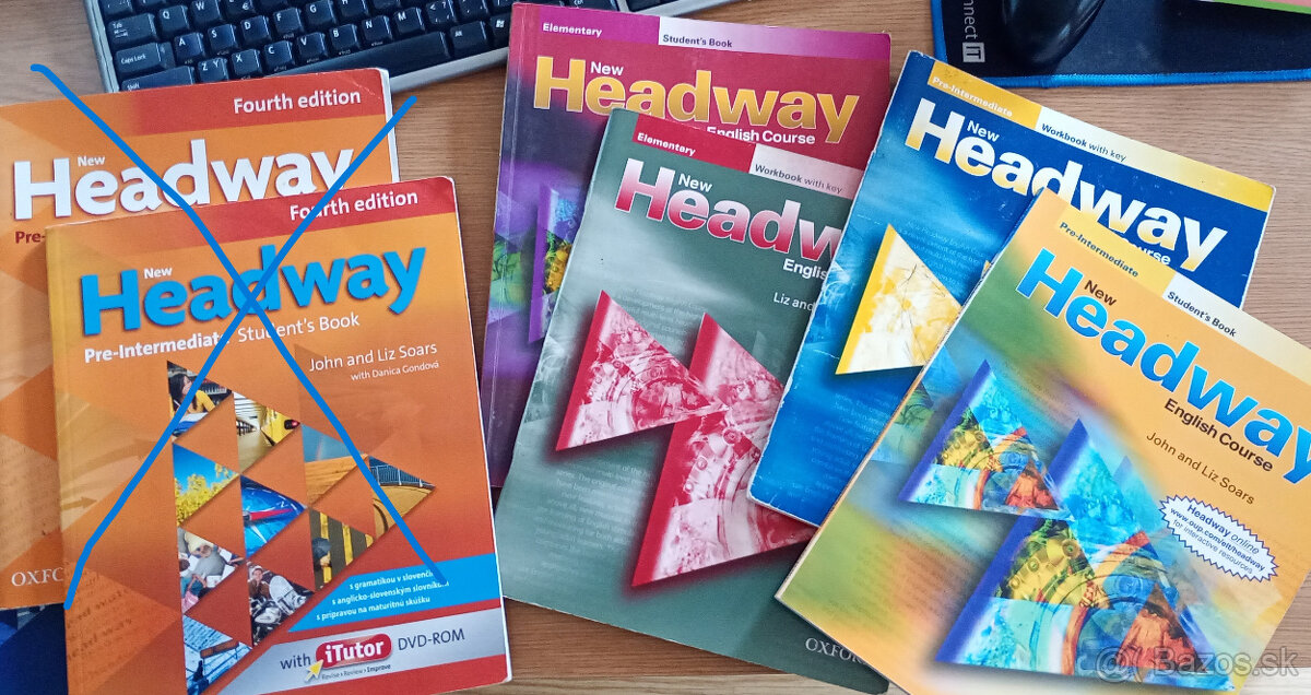 Headway 4th edition elementary a staršie vydanie pre-interme