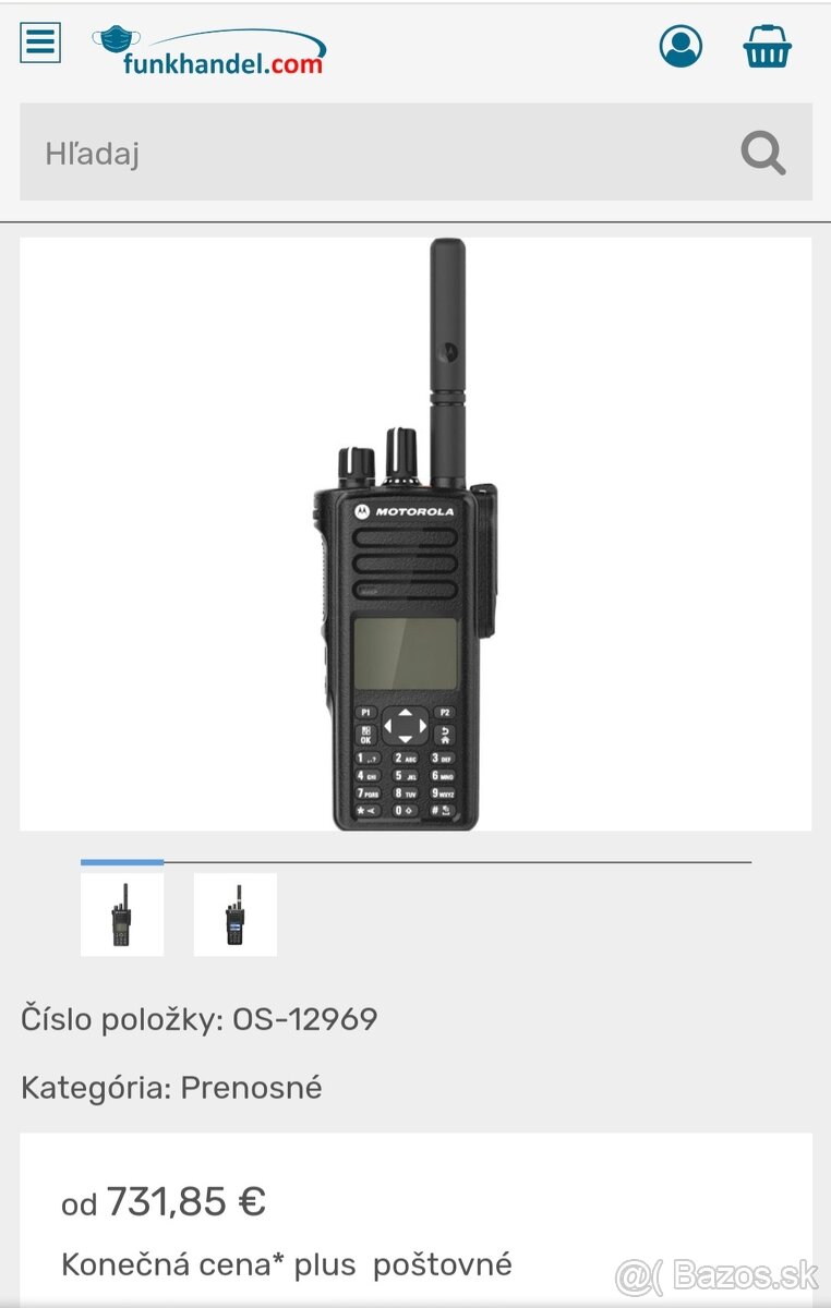 MOTOROLA DP4800e UHF