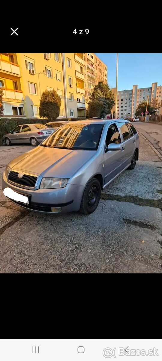 Predam škoda fabia combi 1.2 12v benzín kW 47 r.v 2004