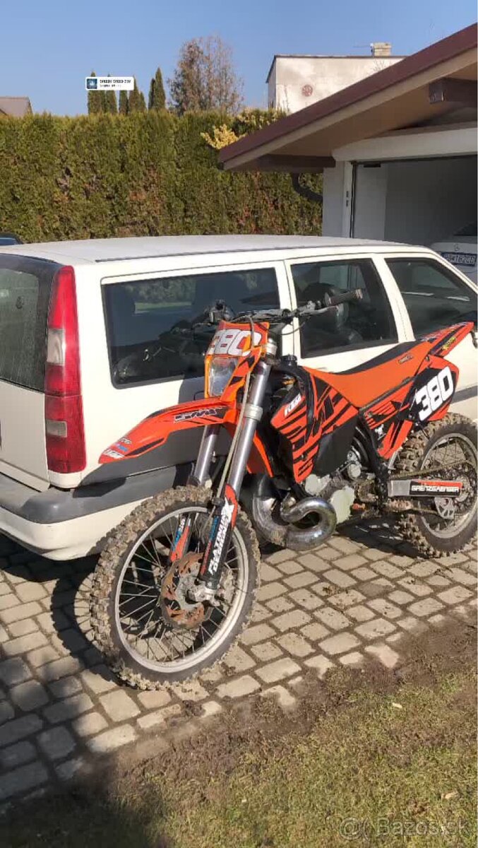 KTM EXC 380 s TP+ ŠPZ