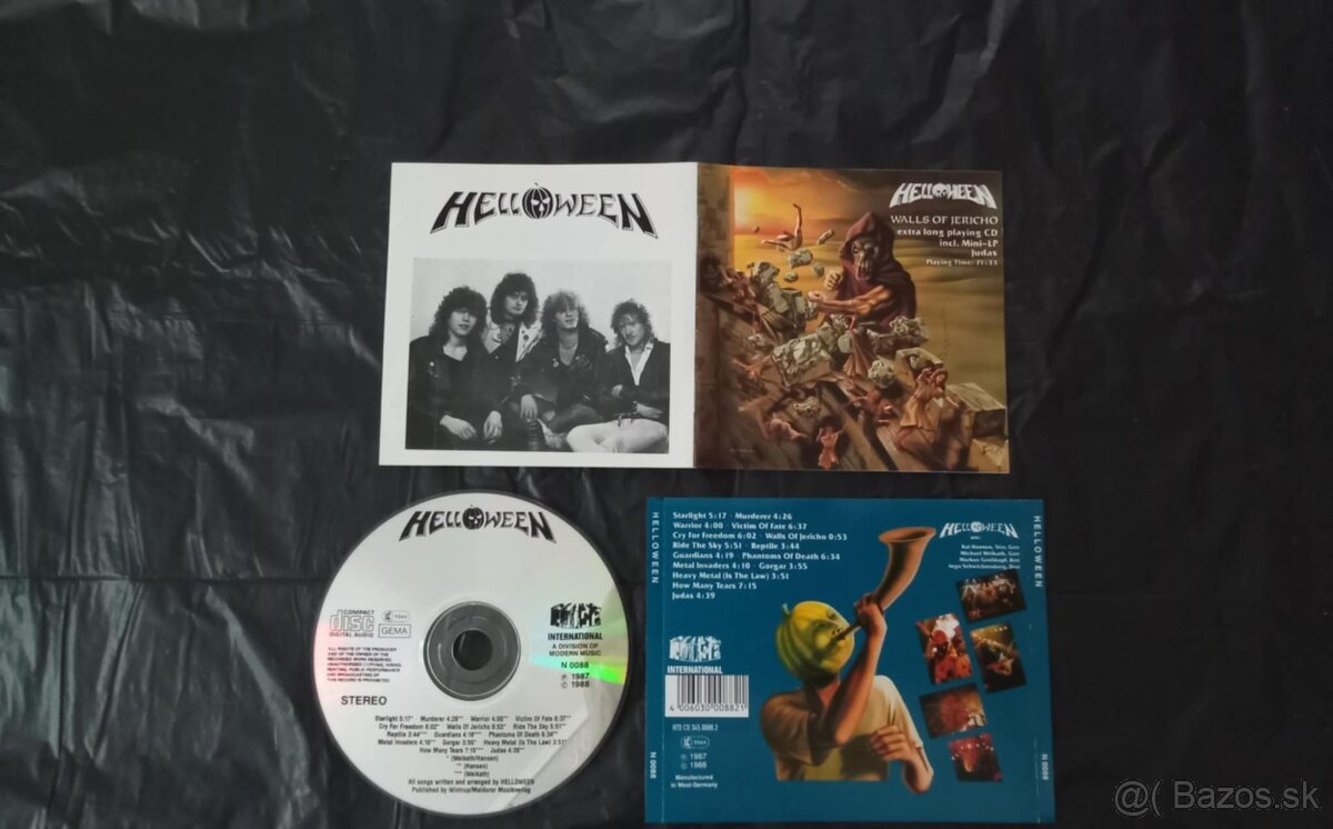 CD HELLOWEEN-Walls Of Jericho