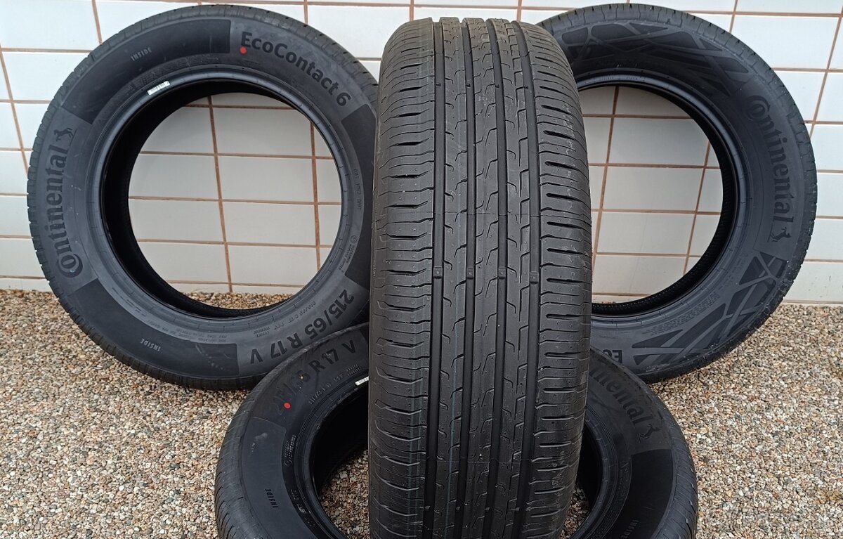 Letné pneumatiky 215/65 R17 Continental EcoContact 6