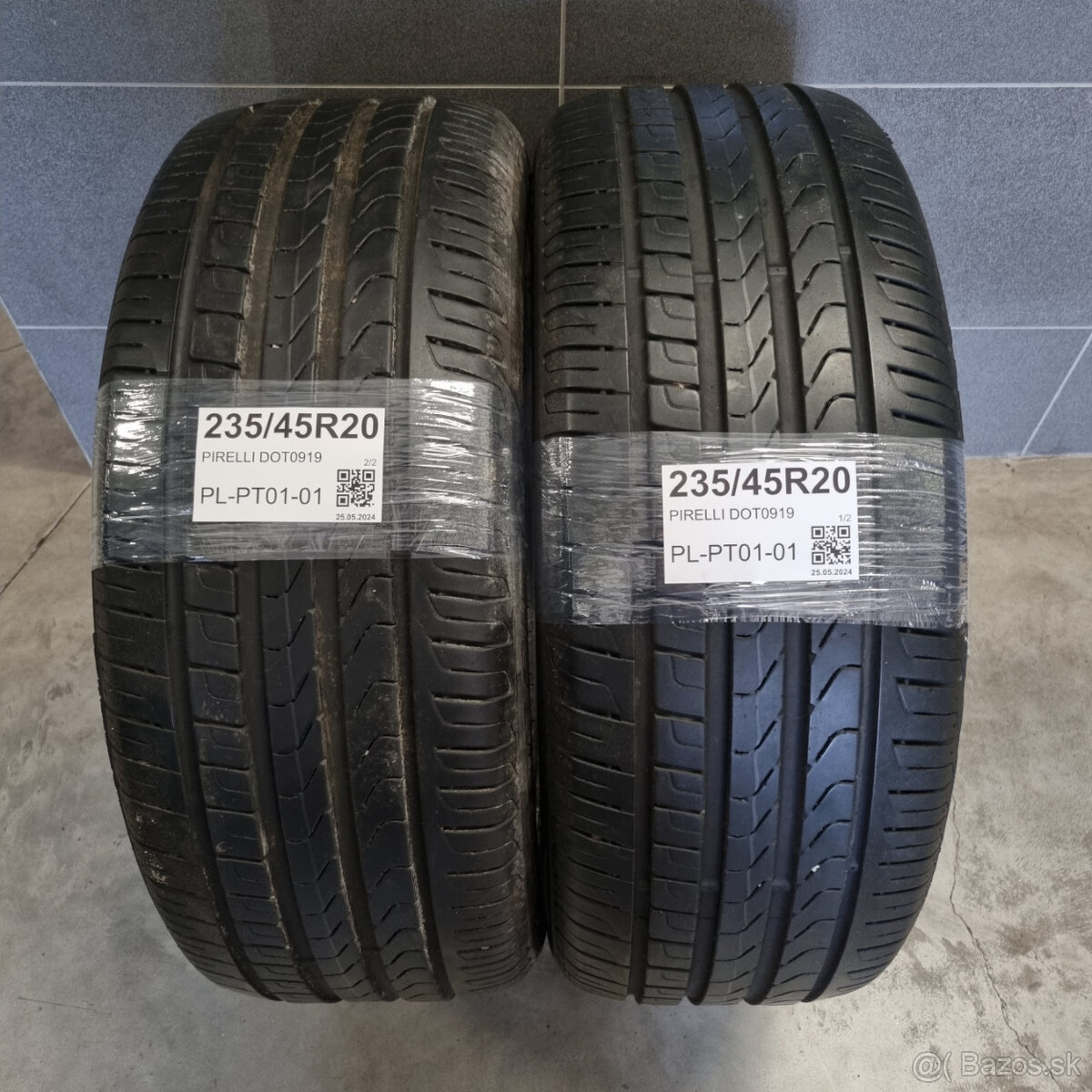 Letné pneumatiky pár 235/45 R20 PIRELLI