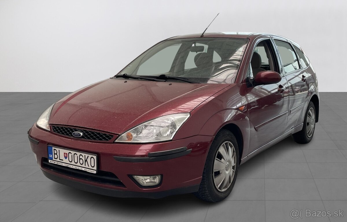 Ford Focus 1.6 benzín manuál TOP VÝBAVA na vek vozidla 2003