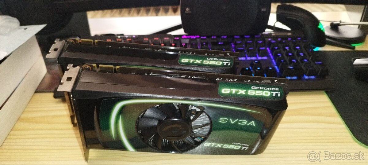 2x EVGA GeForce GTX 550Ti