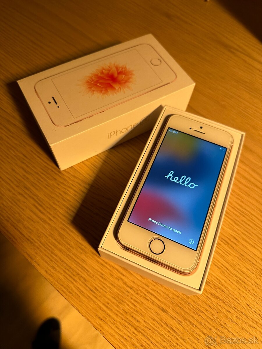 Iphone SE 32Gb (Rose Gold) Top stav