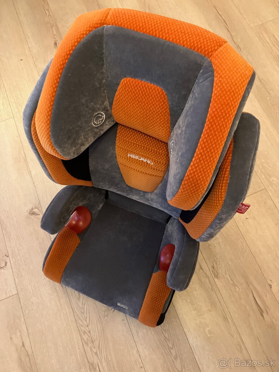 Autosedačka Recaro Monza Seatfix Nova Orange 15-36kg