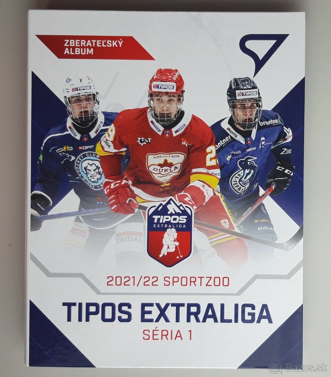 Hokejové kartičky TIPOS EXTRALIGA 2021/2022 - ALBUM