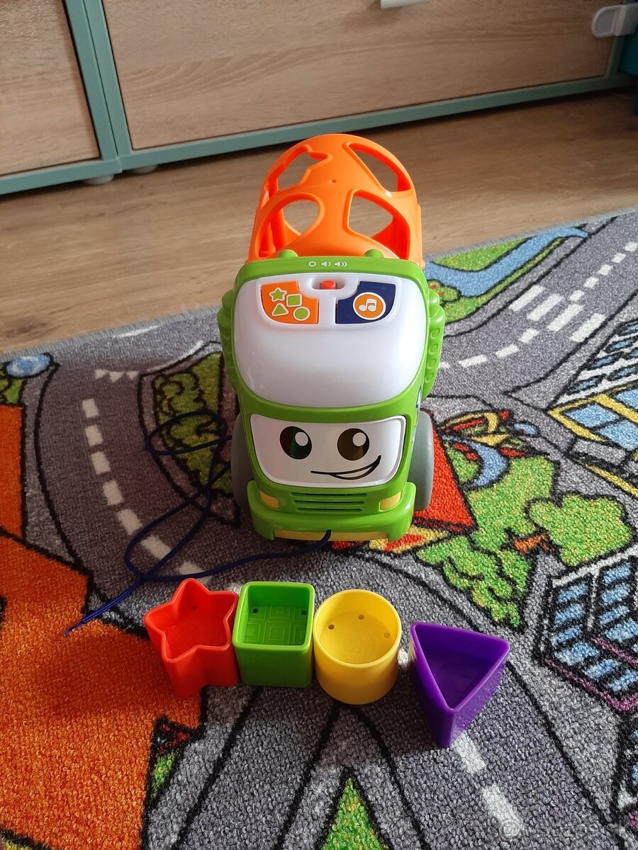 Fisher Price hudobné autíčko vkladačka