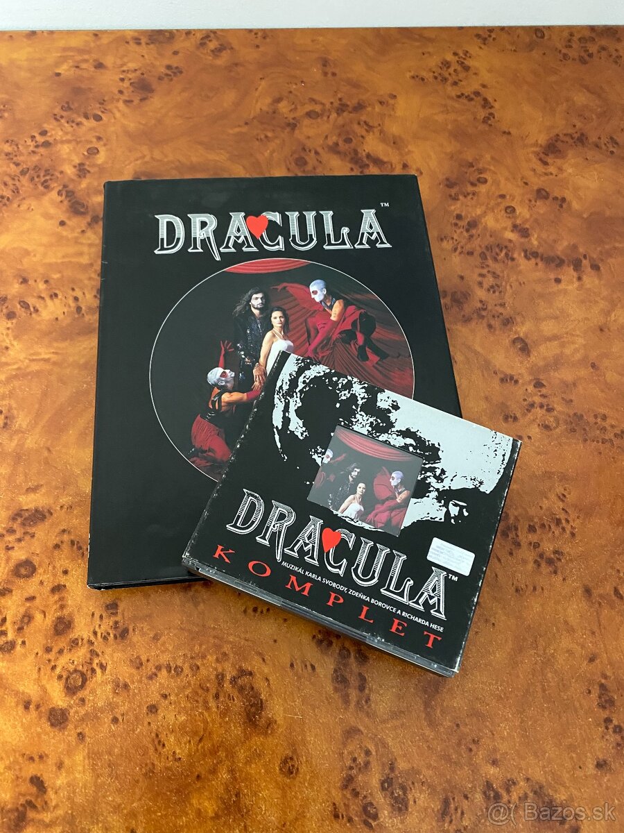 dvojalbum CD muzikál Dracula