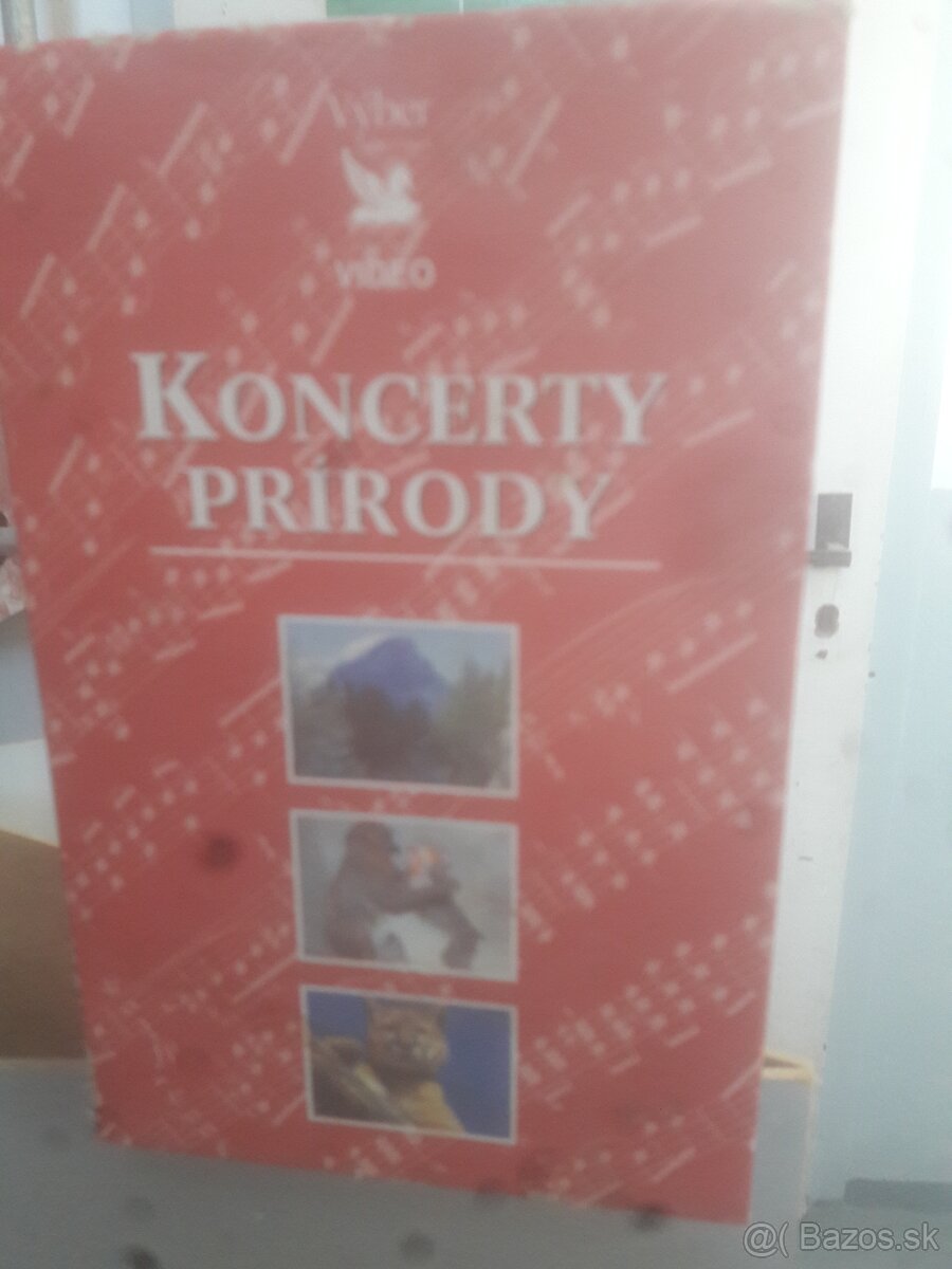 Predám VHS kazety