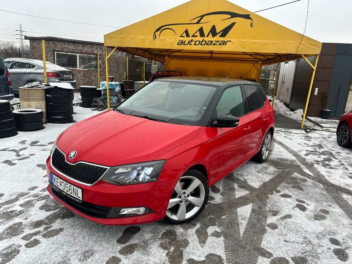 Škoda Fabia 1.2 TSI 110k Monte Carlo, Len 93tis.KM-NEBÚRANÉ-