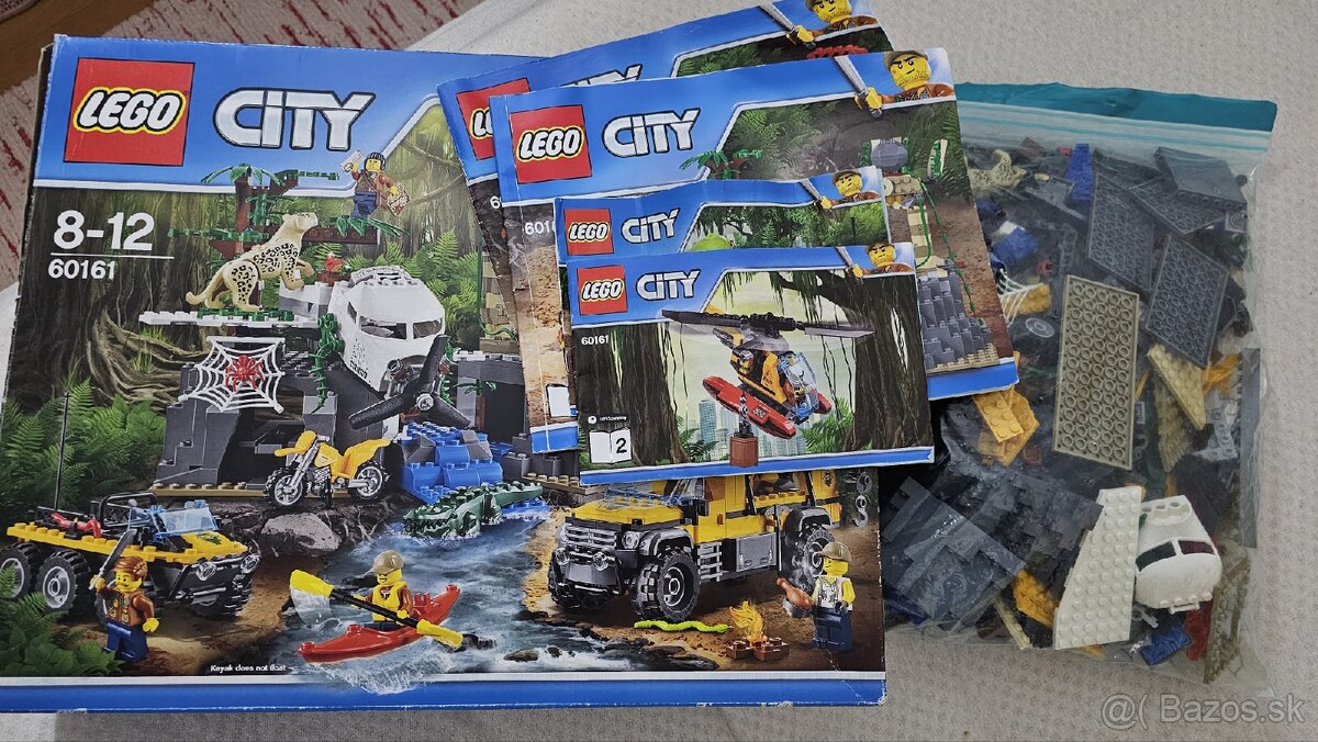 Lego city Základňa v džungli 60161