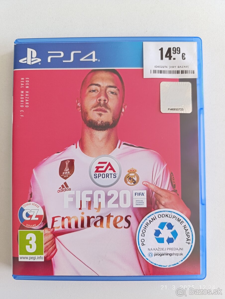 FIFA 20 CZ PS4