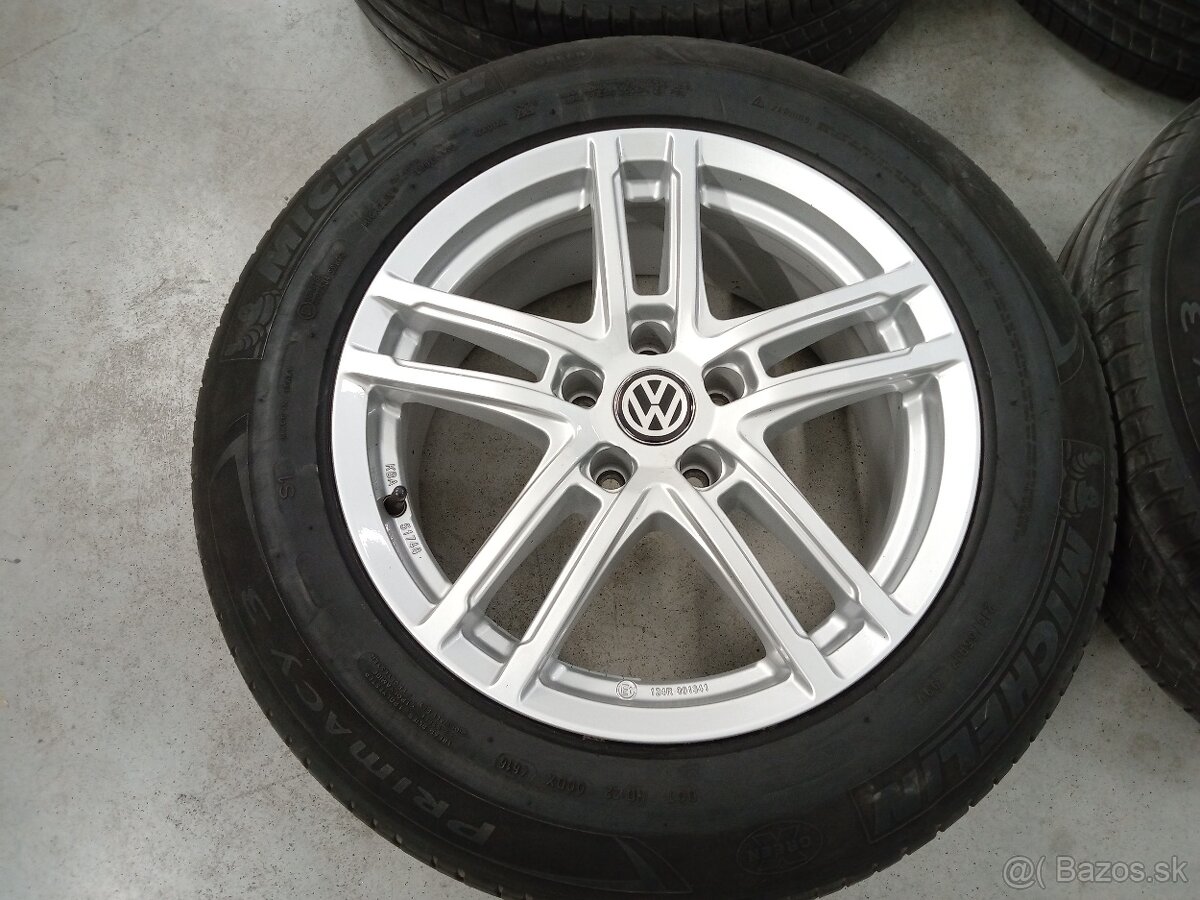 Predam letne ALU 5x112 R17 7,5J ET36 DEZENT VW TIGUAN