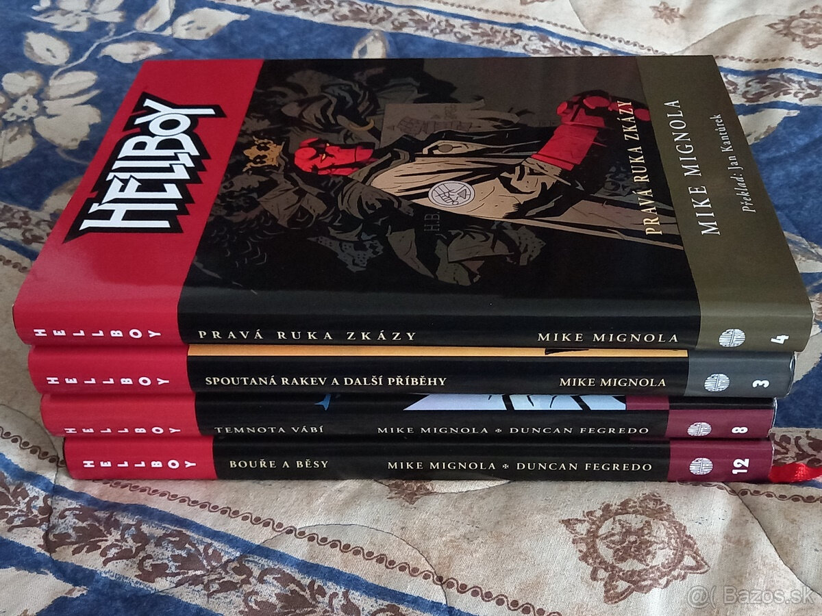 Hellboy komiks kniha Mike Mignola