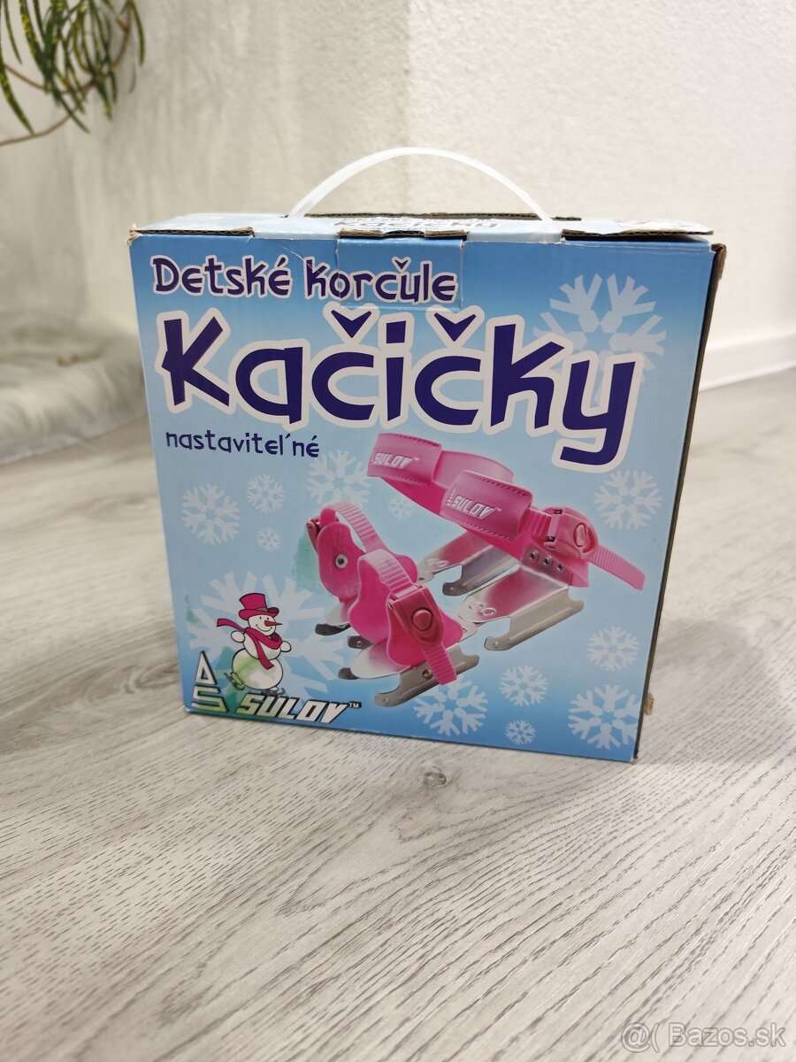 Detské korčule kačičky