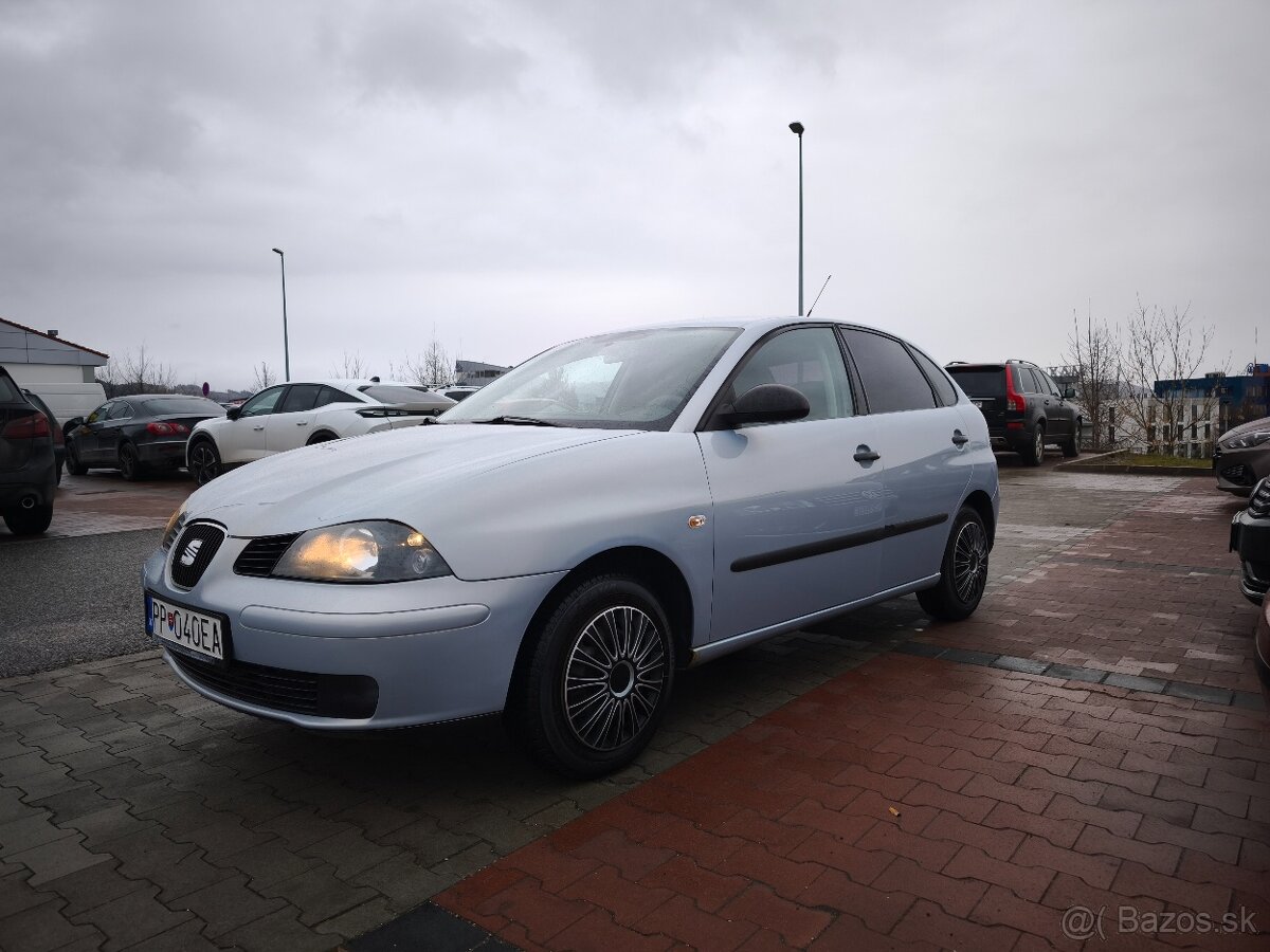 SEAT IBIZA 1.4 BENZIN 55kw 5-st. manuál,r.v.2005