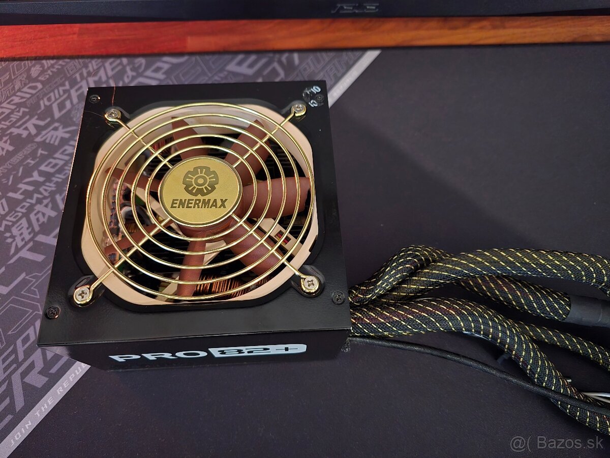 Enermax 525W 80 plus bronze, Noctua