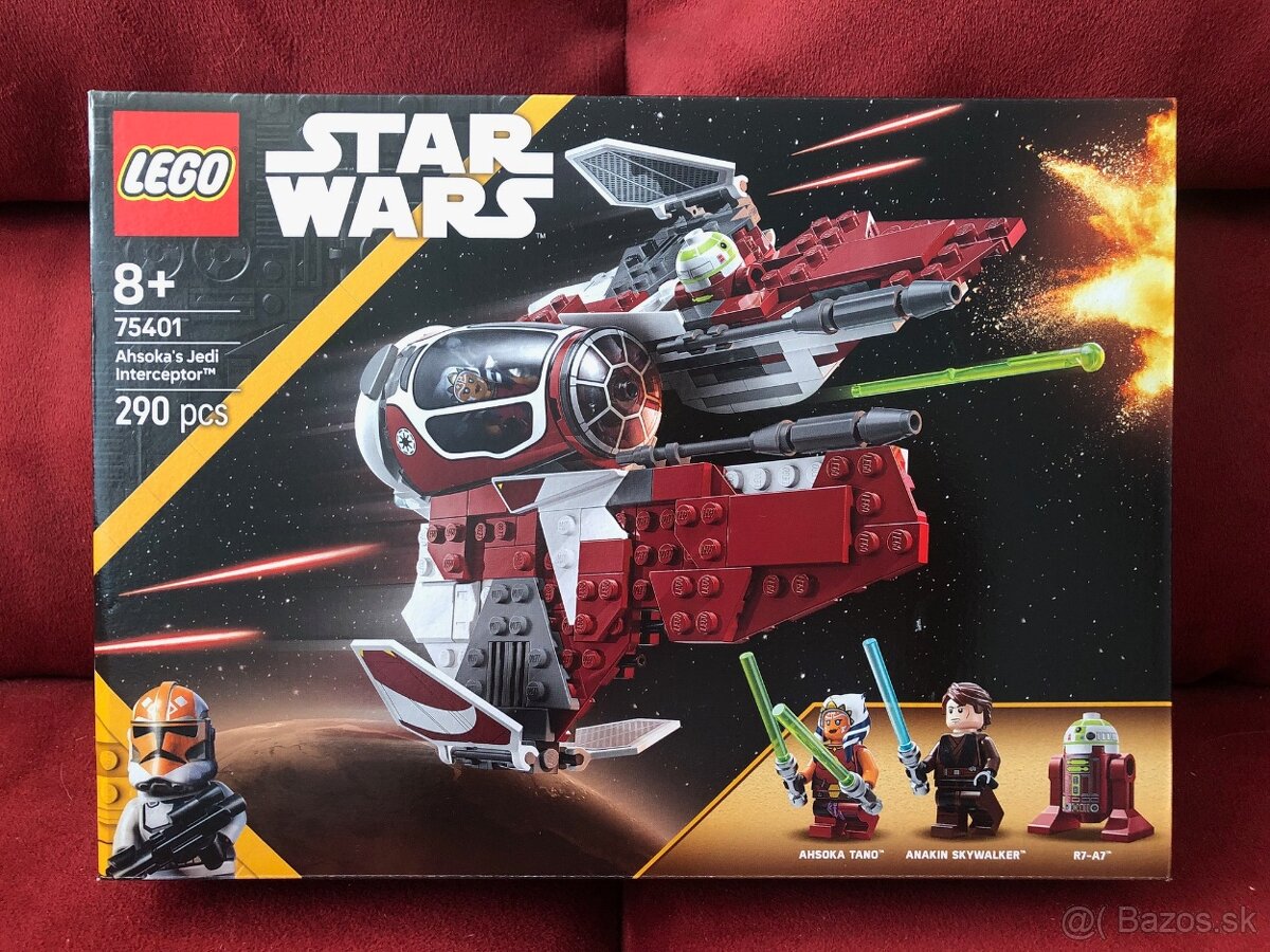 LEGO 75401 Ahsoka a jediská stíhačka Interceptor-Bez figurek