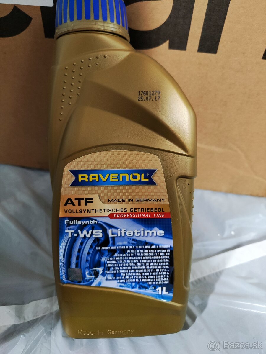 RAVENOL ATF T-WS Lifetime pre AISIN WARNER (1L)