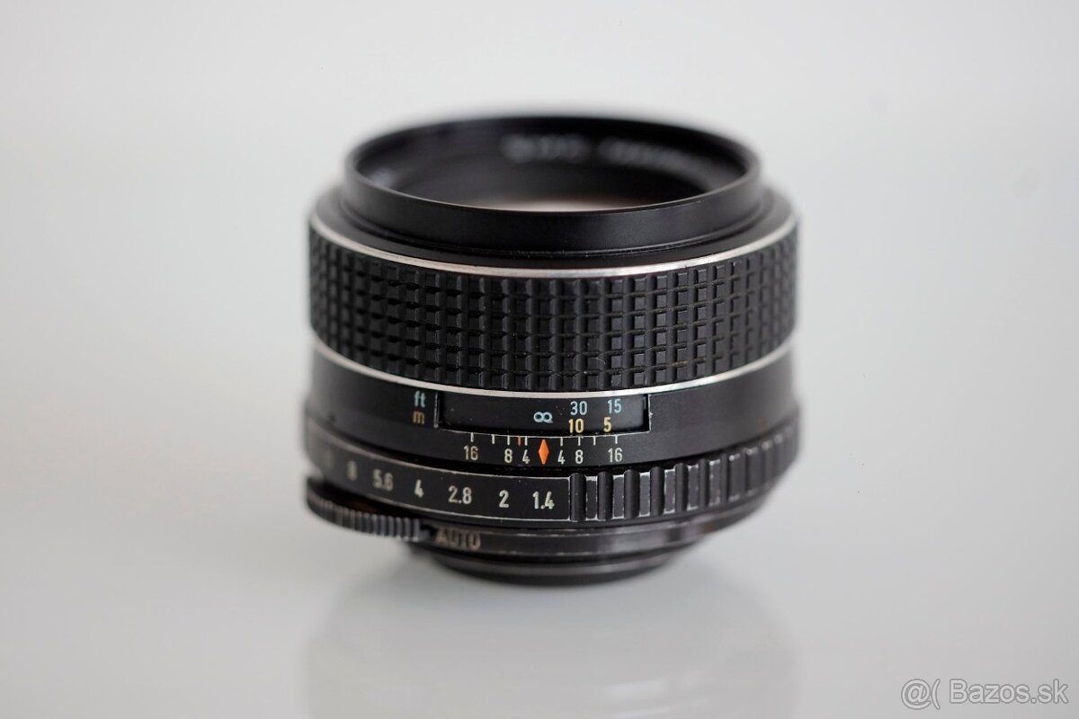 Super Takumar SMC 50mm f1,4 (thorium) závit M42