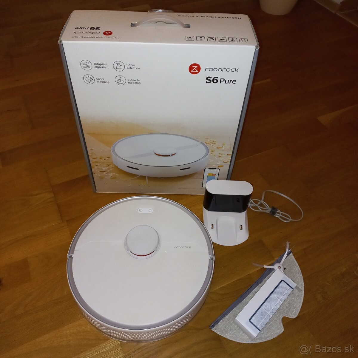 Roboticky vysavac a mop Xiaomi Roborock S6 pure