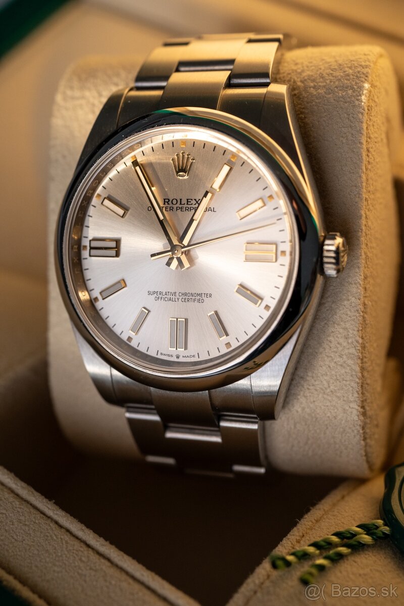 Rolex OP 41mm Silver