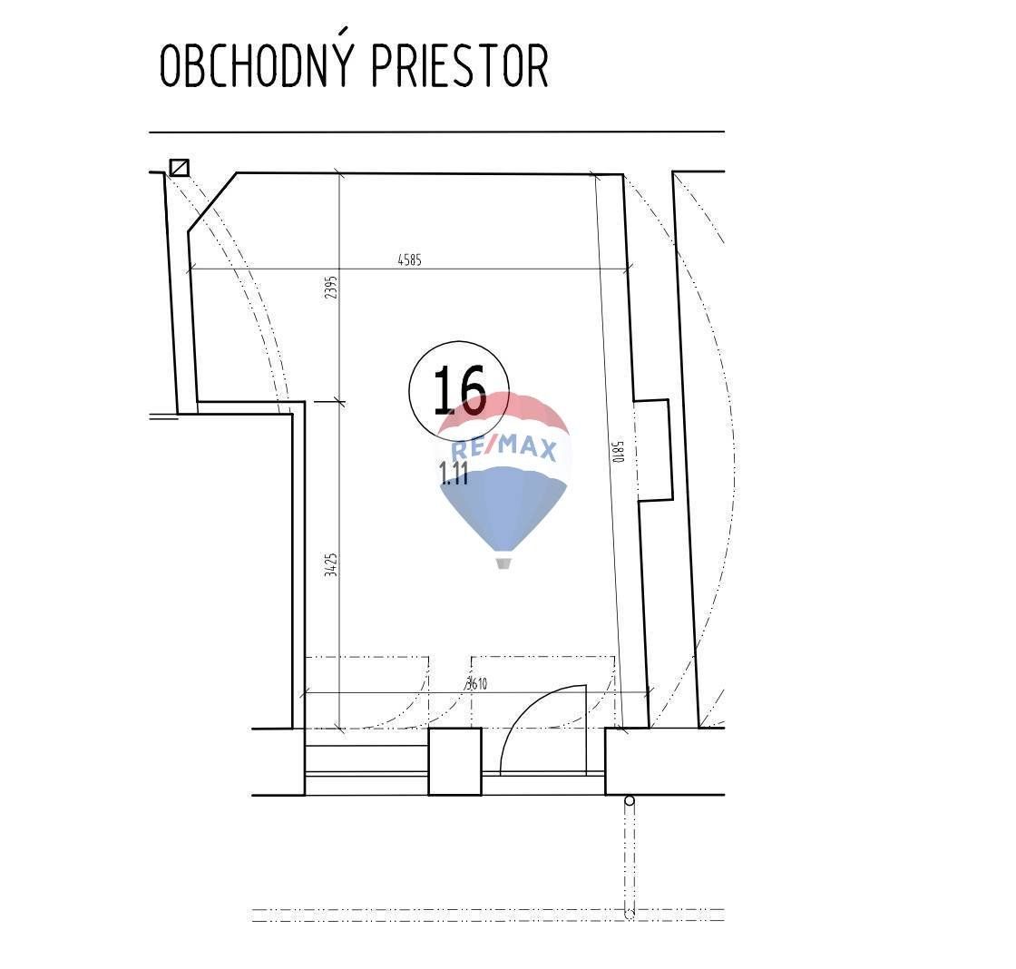 Predaj nebytových obchodných priestorov 24 m2 v centre Košíc