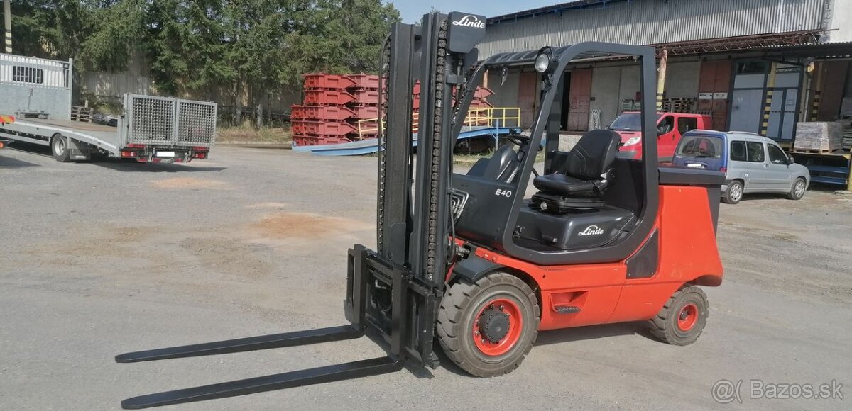 LINDE E40P aku baterie 100%