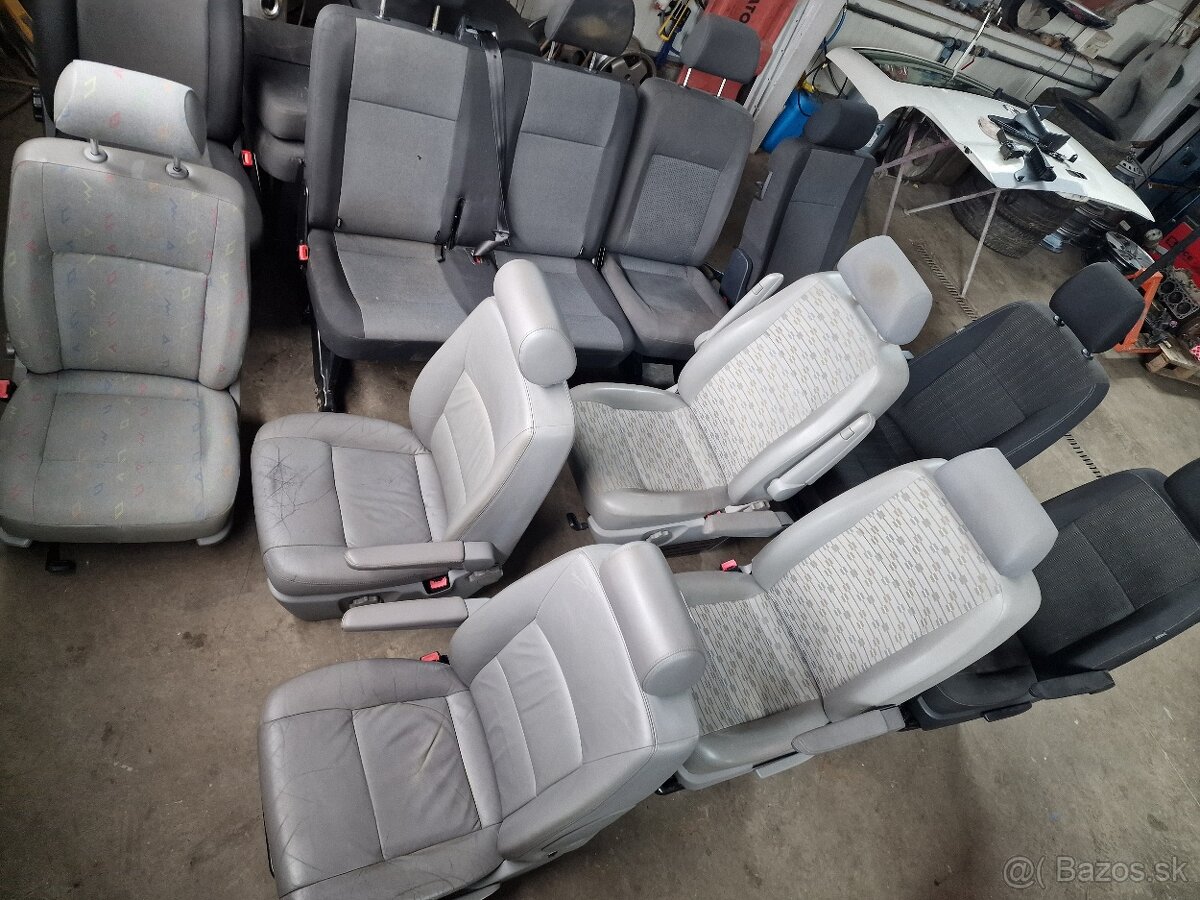 Sedadla vW T5,T5.1,T6