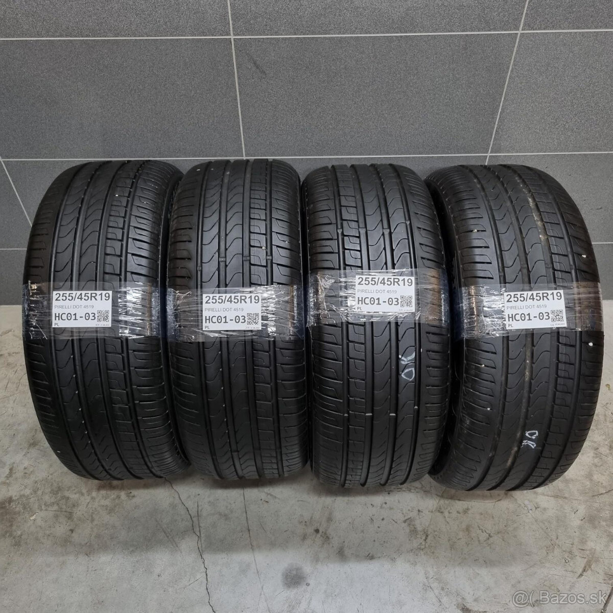 Letné pneumatiky 255/45 R19 PIRELLI DOT4519