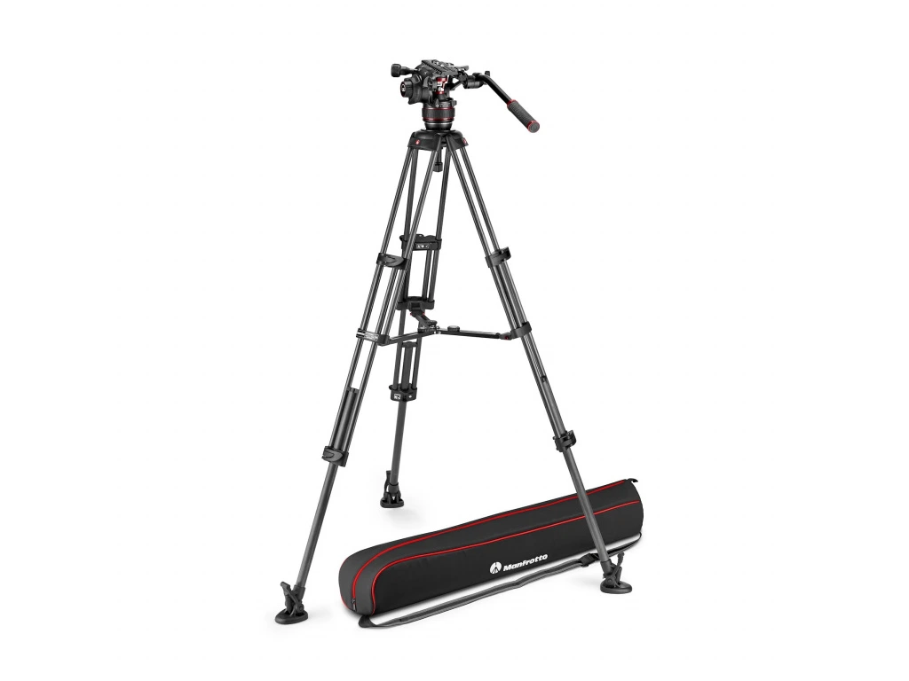 Manfrotto Nitrotech 608 hlava a Alu Twin MS statív 