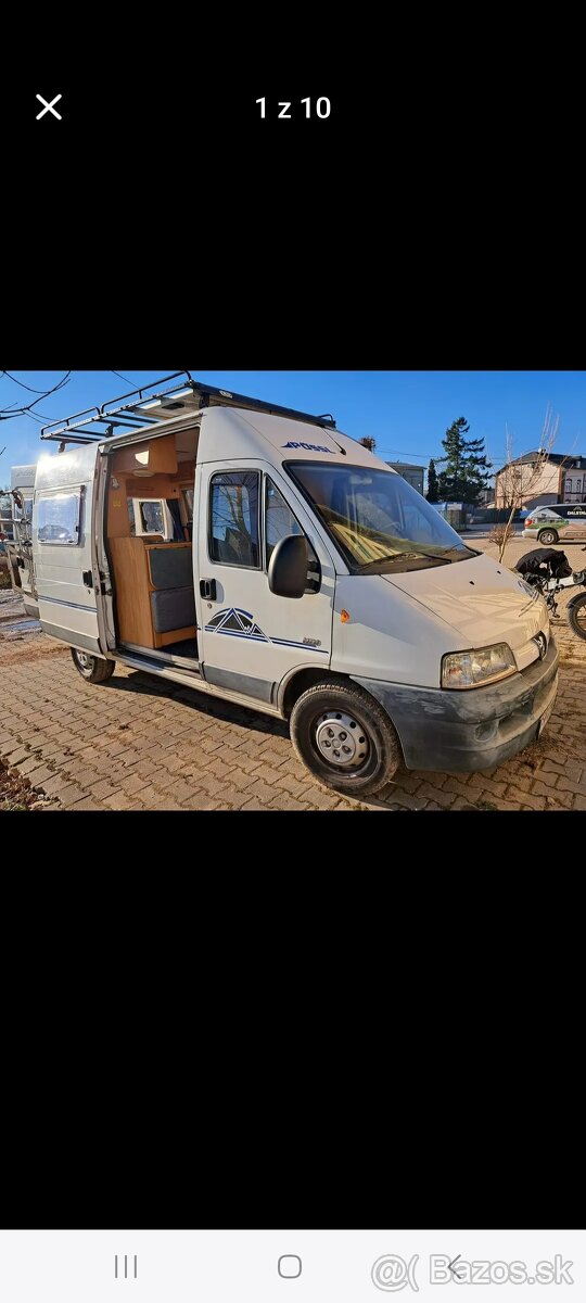 Peugeot Boxer obytné Pössl