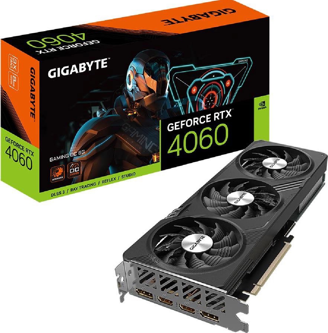 GIGABYTE GeForce RTX 4060 GAMING OC 8G