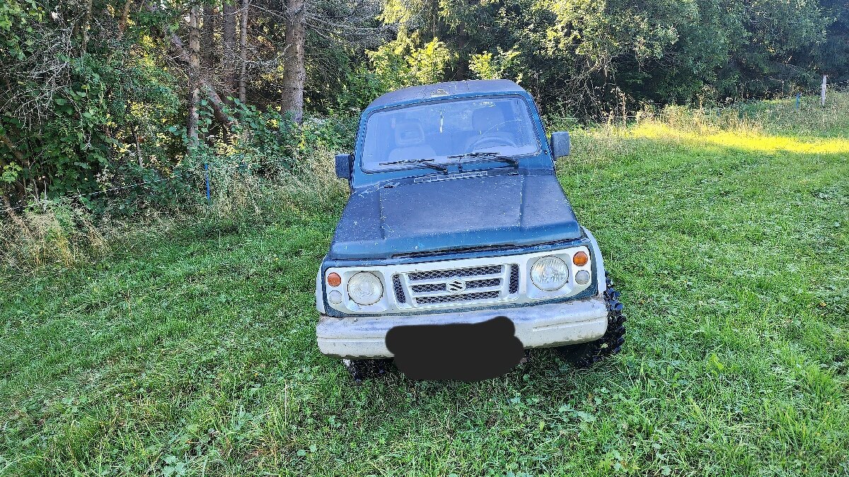 Predám suzuki samurai 1.3 benzin 4×4