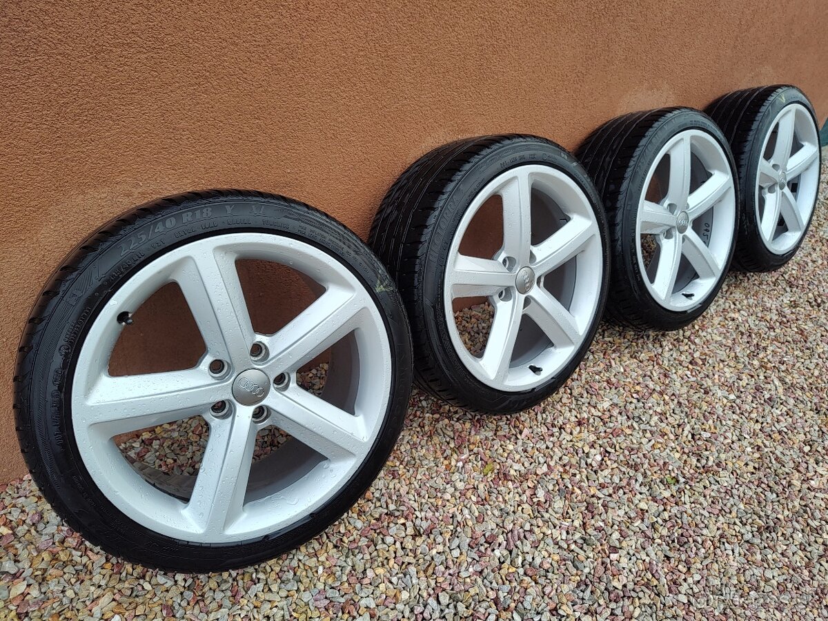 Predám kolesá Audi Sline 5x112 r18