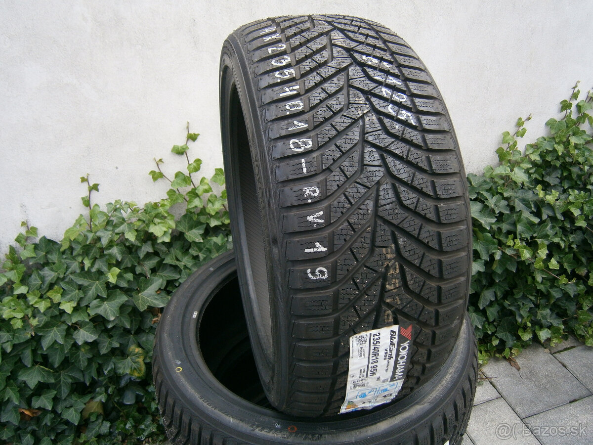 Predám 4x zimné nové pneu YOKOHAMA 235/50 R18 95WXL