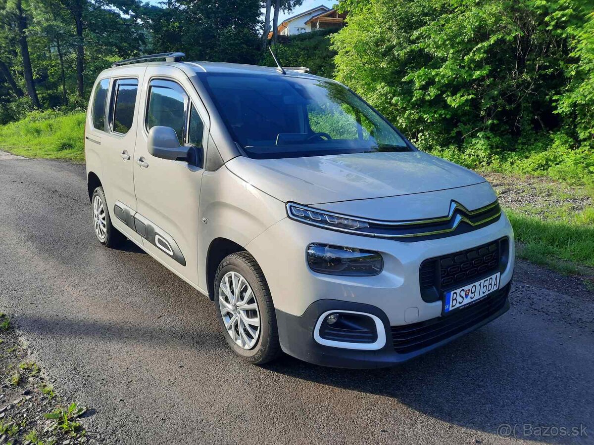 Citroën Berlingo BlueHDi 130 S&S, kúpené v SR, 1.majiteľ